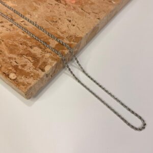 Colar Elo Cordão Baiano 60cm – Brilho e Resistência