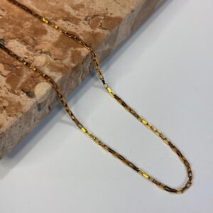 Corrente Masculina Elo Cartier 60cm – Elegância e Sofisticação