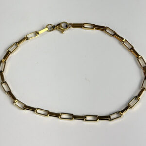 Pulseira Elo Cartier Dourada
