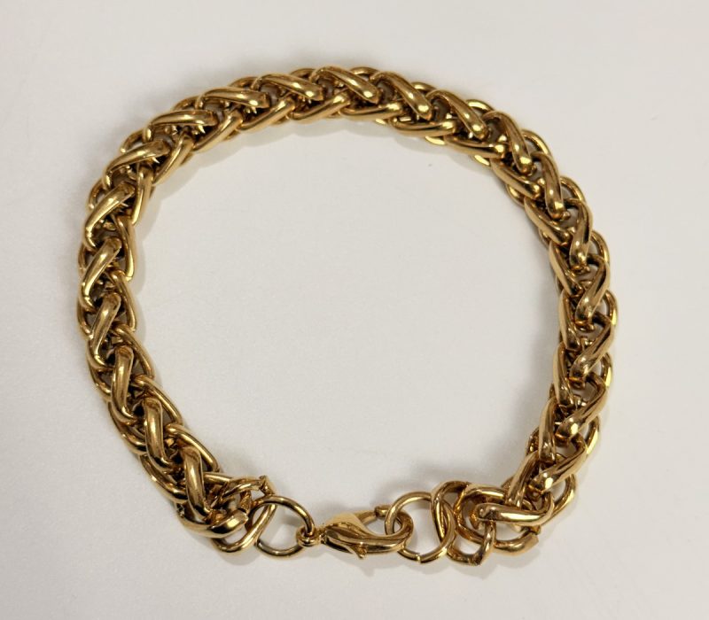 Pulseira Elo Bizantino Trançado (1)